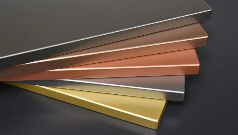 Metals finishes